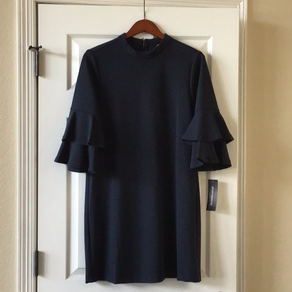Sharagano Navy Dress